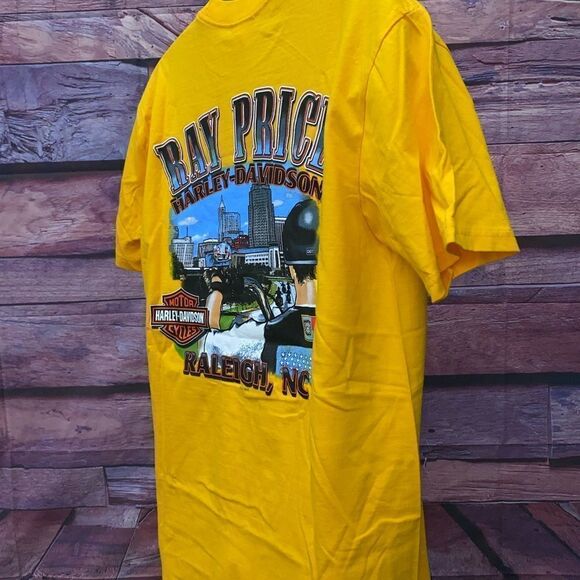 Men’s vintage NWT HD short sleeve tee size L - Picture 8 of 11